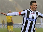 Bóng đá anh, ngoại hạng anh, lịch thi đấu euro 2012, Di Natale lại tỏa sáng, Udinese giành vé vào vòng 1/16 Europa League