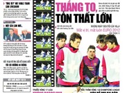 Bóng đá anh, ngoại hạng anh, lịch thi đấu euro 2012, Đọc TT&VH ngày 16/12/2011: Barcelona thắng to, nhưng cũng tổn thất lớn