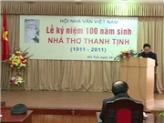Bóng đá anh, ngoại hạng anh, lịch thi đấu euro 2012, Kỷ niệm 100 năm ngày sinh nhà thơ Thanh Tịnh