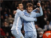 Bóng đá anh, ngoại hạng anh, lịch thi đấu euro 2012, Silva giúp Man City đòi lại ngôi đầu từ M.U