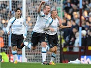 Bóng đá anh, ngoại hạng anh, lịch thi đấu euro 2012, "Ngựa chứng" Bellamy lập công, Liverpool dễ dàng đánh bại Aston Villa