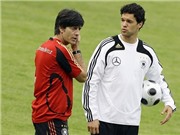 Bóng đá anh, ngoại hạng anh, lịch thi đấu euro 2012, HLV Loew tiếc nuối mối quan hệ với Ballack