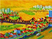 Bóng đá anh, ngoại hạng anh, lịch thi đấu euro 2012, Bộ sưu tập 169 tranh về cầu Long Biên