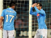 Bóng đá anh, ngoại hạng anh, lịch thi đấu euro 2012, Napoli "đánh tennis" trước Genoa