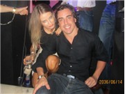 Bóng đá anh, ngoại hạng anh, lịch thi đấu euro 2012, Chưa kịp... cô đơn, Fernando Alonso đã có bồ mới 