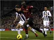 Bóng đá anh, ngoại hạng anh, lịch thi đấu euro 2012, Man City bế tắc trên sân West Brom