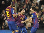 Bóng đá anh, ngoại hạng anh, lịch thi đấu euro 2012, "Siêu Xavi" hủy diệt Osasuna ở cúp Nhà Vua