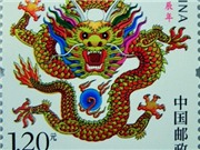 Bóng đá anh, ngoại hạng anh, lịch thi đấu euro 2012, Dư luận Trung Quốc nổi sóng với hình rồng dữ tợn trên tem