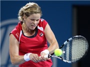 Bóng đá anh, ngoại hạng anh, lịch thi đấu euro 2012, Clijsters vào bán kết Brisbane Brisbane International