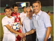 Bóng đá anh, ngoại hạng anh, lịch thi đấu euro 2012, Cannavaro dự khán trận SG FC - HAGL