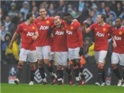 Bóng đá anh, ngoại hạng anh, lịch thi đấu euro 2012, Man City 2-3 Man United: "Quỷ Đỏ" hú vía rời Etihad