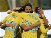 Bóng đá anh, ngoại hạng anh, lịch thi đấu euro 2012, Palermo 1-3 Napoli: Không thể cản bước Napoli