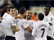 Bóng đá anh, ngoại hạng anh, lịch thi đấu euro 2012, Hạ Everton, Tottenham cân bằng điểm số với M.U