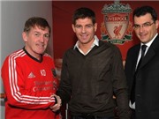 Bóng đá anh, ngoại hạng anh, lịch thi đấu euro 2012, Gerrard ký hợp đồng trọn đời với Liverpool