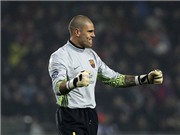 Bóng đá anh, ngoại hạng anh, lịch thi đấu euro 2012, Valdes sút bóng "cao" không kém gì tiền đạo sút xa