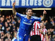Bóng đá anh, ngoại hạng anh, lịch thi đấu euro 2012, Cú vô-lê tuyệt vời của Torres giúp Lampard nhấn chìm Sunderland