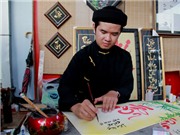 Bóng đá anh, ngoại hạng anh, lịch thi đấu euro 2012, Người Sài Gòn háo hức xin chữ đầu xuân