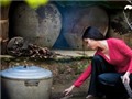 Hoàng My rưng rưng với bánh chưng, bánh tét