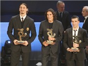 Bóng đá anh, ngoại hạng anh, lịch thi đấu euro 2012, Osca del Calcio 2011: Ibra là số 1