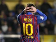 Bóng đá anh, ngoại hạng anh, lịch thi đấu euro 2012, Villarreal 0-0 Barcelona: Barca đã kém Real 7 điểm!