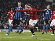 Bóng đá anh, ngoại hạng anh, lịch thi đấu euro 2012, Man United 2-0 Stoke: Phả hơi nóng lên Man City 