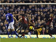 Bóng đá anh, ngoại hạng anh, lịch thi đấu euro 2012, Everton 1-0 Man City: "Ôm hận" vì người cũ của M.U