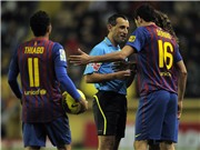 Bóng đá anh, ngoại hạng anh, lịch thi đấu euro 2012, Trước vòng 22: Trọng tài là tâm điểm