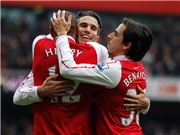 Bóng đá anh, ngoại hạng anh, lịch thi đấu euro 2012, Arsenal 7-1 Blackburn: Arsenal tưng bừng trong chiến thắng đầu tiên của năm 2012
