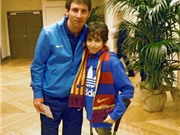 Bóng đá anh, ngoại hạng anh, lịch thi đấu euro 2012, Cậu bé cụt chân và ước mơ gặp Messi