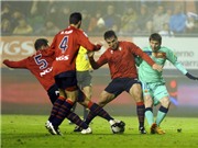 Bóng đá anh, ngoại hạng anh, lịch thi đấu euro 2012, Osasuna 3-2 Barcelona: "Động đất" ở Pamplona