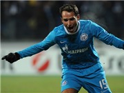 Bóng đá anh, ngoại hạng anh, lịch thi đấu euro 2012, Shirokov giúp Zenit giành chút lợi thế trước Benfica