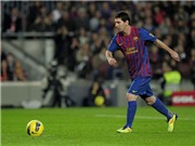 Bóng đá anh, ngoại hạng anh, lịch thi đấu euro 2012, Messi: 30 cú sút trúng đích mới ghi được 2 bàn!