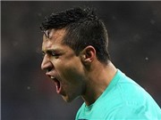 Bóng đá anh, ngoại hạng anh, lịch thi đấu euro 2012, Alexis Sanchez – chuyên gia "mở đường"