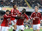 Bóng đá anh, ngoại hạng anh, lịch thi đấu euro 2012, Robinho lại lập công, Milan đòi lại ngôi đầu từ Juve