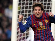 Bóng đá anh, ngoại hạng anh, lịch thi đấu euro 2012, Messi: Lập “poker” trong ngày phá kỷ lục
