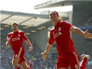 Bóng đá anh, ngoại hạng anh, lịch thi đấu euro 2012, Gerrard hết lời ca ngợi Carroll