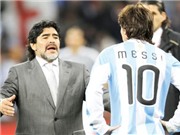 Bóng đá anh, ngoại hạng anh, lịch thi đấu euro 2012, Maradona: "Messi chưa thể sánh với tôi"