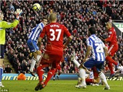 Bóng đá anh, ngoại hạng anh, lịch thi đấu euro 2012, Siêu phẩm phản lưới nhà có một không hai