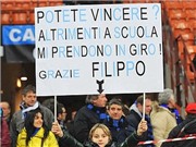 Bóng đá anh, ngoại hạng anh, lịch thi đấu euro 2012, Câu chuyện về Filippo và chiếc băng rôn gây sốc Inter