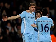 Bóng đá anh, ngoại hạng anh, lịch thi đấu euro 2012, Balotelli, Aguero và Dzeko cùng "thăng" trong chiến thắng của Man City