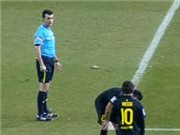 Bóng đá anh, ngoại hạng anh, lịch thi đấu euro 2012,  Có hay không chuyện trọng tài giúp Messi hạ sát Atletico Madrid?