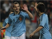 Bóng đá anh, ngoại hạng anh, lịch thi đấu euro 2012,  Messi, Soldado lập hat-trick; Tây Ban Nha, Argentina phô diễn sức mạnh