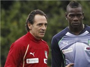 Bóng đá anh, ngoại hạng anh, lịch thi đấu euro 2012, Đích thân Prandelli dạy dỗ "Bad boy" Balotelli