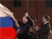 Bóng đá anh, ngoại hạng anh, lịch thi đấu euro 2012, Bầu cử tổng thống Nga: Ông Putin tuyên bố thắng lợi 