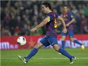 Bóng đá anh, ngoại hạng anh, lịch thi đấu euro 2012, Xavi chỉ còn kém Messi và Cesc