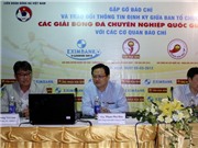 Bóng đá anh, ngoại hạng anh, lịch thi đấu euro 2012, VPF gặp báo chí tại TPHCM: Vắng bóng các ông bầu
