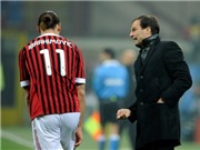 Bóng đá anh, ngoại hạng anh, lịch thi đấu euro 2012, Mâu thuẫn với Allegri, Ibra tính đường sang Real