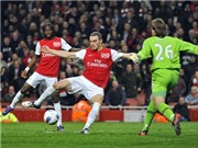 Bóng đá anh, ngoại hạng anh, lịch thi đấu euro 2012, Giành chiến thắng ngược thứ 4 liên tiếp, ai còn bảo Arsenal yếu tâm lý?