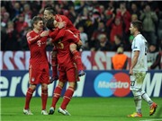 Bóng đá anh, ngoại hạng anh, lịch thi đấu euro 2012, Bayern trừng phạt Basel với "7 cái tát" trời giáng
