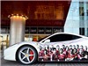Bóng đá anh, ngoại hạng anh, lịch thi đấu euro 2012, Cuồng Barca, in hình Barca lên siêu xe Ferrari